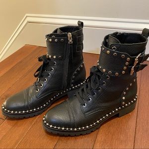 Sam Edelman Jennifer Combat Boot Size 6